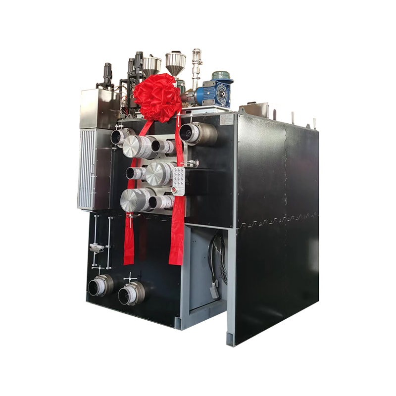 Filatoio pilota a tre componenti